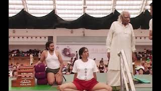 BKS Iyengar teach Badhakonasana with Chumbals [upl. by Daffodil922]