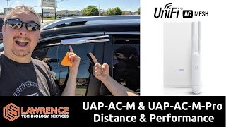 Testing Ubiquiti Networks  UniFi UAPACM amp UAPACMPRO Distance amp Performance [upl. by Alil]