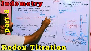 Part8 Iodometry redox Titration [upl. by Einttirb370]