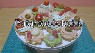 TARTALETAS SALADAS [upl. by Satterlee]