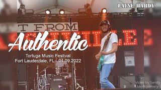 Laine Hardy  Authentic  Laine at Tortuga Music Festival  Fort Lauderdale FL 04092022 [upl. by Domel]