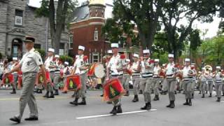 Musique militaire Québec 2010 [upl. by Ilene]