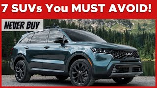 Here Are 7 SUVs You MUST AVOID [upl. by Eclud767]