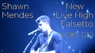 Shawn Mendes  New Live High Falsetto C5G5 2016 [upl. by Asirak420]