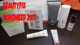 BEAUTYFIX NOVEMBER 2017 [upl. by Eustazio]