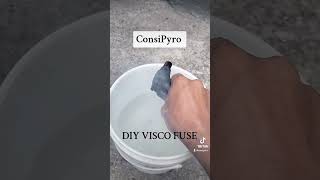 DiY Visco fuse Test experiment pyro 2024 [upl. by Eirroc]