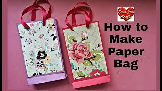 How to Make Paper Bag  DIY Paper Gift Bag [upl. by Payson657]