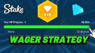 BEST WAGER STRATEGY ON STAKE  EASY BRONZE VIP ON STAKE [upl. by Mannos]