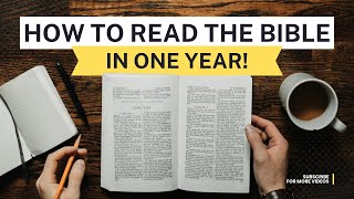 How to Read the Entire Bible in A Year and Make It Count [upl. by Lazor168]