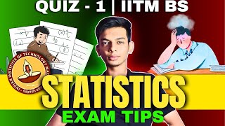 How to Prepare for Qualifier Exam IIT Madras BS  Statistics  Datalogy [upl. by Nairahcaz]