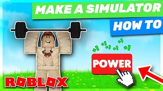 How to Make a Simulator in Roblox Studio Episode 1 [upl. by Letnuahc]