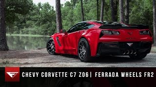 2015 Corvette C7 Z06  Ferrada Wheels FR2  Z07 [upl. by Eelarbed]