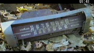 1950s AMFM radio chassis found in the woods [upl. by Childs903]