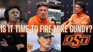 Will Mike Gundy Coach Oklahoma State Football Next Season [upl. by Tezil]