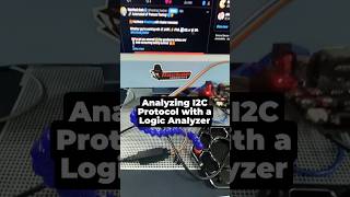 Analyzing I2C Protocol with a Logic Analyzer shorts cybersecurity hackingcourse [upl. by Eniamej]