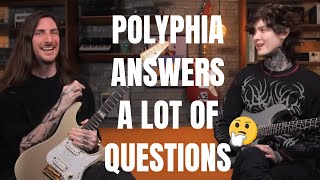 Polyphia Answers A Lot of Questions On Recording Process Technique and Keeping Steve Vai Happy [upl. by Vachil]