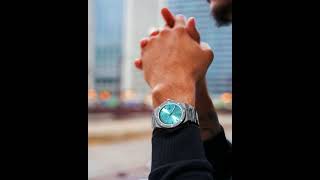 Silver  Blue Turquoise Mansa  Asorock Watches [upl. by Eletnahs46]