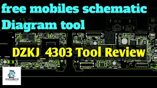 DZKJ4303 Tool Review  Free mobile schematic diagram Tool  Ashwani Lamba [upl. by Sothena305]