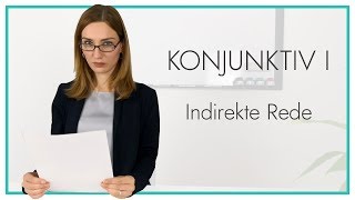 Konjunktiv I indirekte Rede [upl. by Amlas]