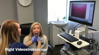 Rigid Videostroboscopy Procedure [upl. by Avirt]