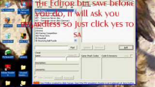How to add games and codes to PEC cheats database editor 20 [upl. by Athenian]