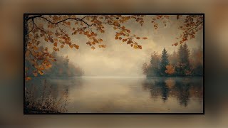 TV Screensaver  Autumn Tranquility 3 Hours of Relaxing Art for Fall Ambience [upl. by Fredkin180]