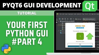 PyQt6 Tutorial  Making Your First GUI 04  Adding Images [upl. by Hsina409]