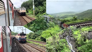 17613 Panvel Nanded Express train journey [upl. by Algie300]