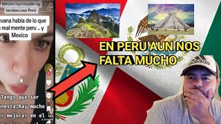 PERUANA habla del TURISMO DE MEXICO y lo COMPARA con el de PERU [upl. by Ennovi]