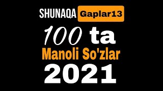 Manoli sozlar Manoli statuslar 2021 top 100 [upl. by Wurtz]