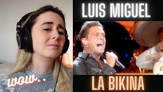 Singer Reacts to Luis Miguel quotLa Bikinaquot  Luis Miguel Reaction [upl. by Maridel]