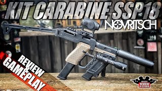 Kit Carabine SSP18 Novritsch  Review amp Gameplay   Airsoft Review en Español [upl. by Glovsky]