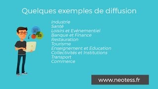 Quelques exemples de diffusions avec laffichage dynamique Neotess [upl. by Jenks549]