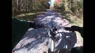 Saratoga Springs Park MTB trails 4 Adventure GoPro MTB 101624 [upl. by Osric]