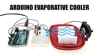 Arduino Evaporative Cooling System  Science Project [upl. by Asehr]