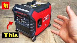 Harbor Freight Predator 3500 INVERTER Generator THIS IS THE GENERATOR YOU WANT [upl. by Ytnom]