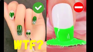 ❇️ Hipnóticas Uñas Verdes con Blanco para Presumir  Nailsuper ⭐ [upl. by Henrik]