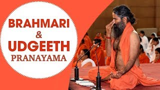 Bhramari amp Udgeeth Pranayama Steps amp Benefits  Swami Ramdev [upl. by Monty164]