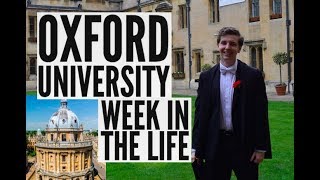 WEEK IN THE LIFE AT OXFORD UNIVERSITY [upl. by Rabjohn]