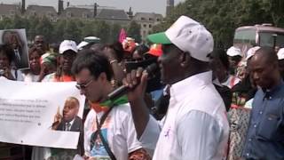 Soutien à Laurent Gbagbo le 13 Août 2012 à La Haye [upl. by Vyse]