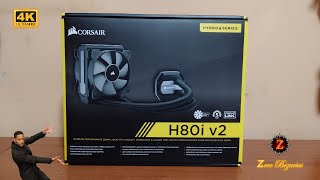 Corsair Hydro H80i v2 Antigua pero Potente  Unboxing 2022 [upl. by Sacrod]