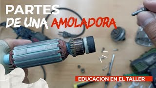 PARTES DE UNA AMOLADORA O ESMERIL [upl. by Stanford]