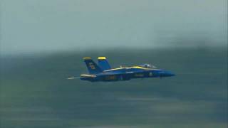 2011 Seafair  Blue Angels No5 Sneak Pass [upl. by Thaddeus173]