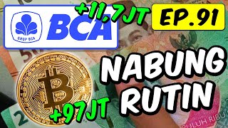 Nabung Rutin Bitcoin Vs BBCA Ep91 [upl. by Clarisa]