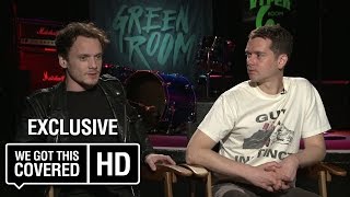 Exclusive Interview Anton Yelchin And Jeremy Saulnier Talk Green Room HD [upl. by Haggerty]