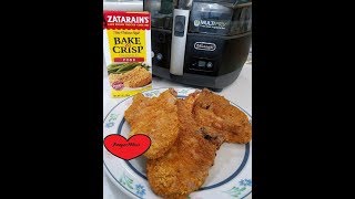 ZATARAINS FRIED PORK CHOPS AIR FRYER REVIEW [upl. by Eichman]