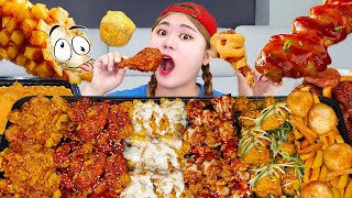 Gà Hàn Quốc MUKBANG FRENCH FRENCH MUKBANG HIU [upl. by Liederman241]