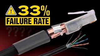 How to Terminate Cat6 Shielded Cable with an RJ45 Connector [upl. by Berman]