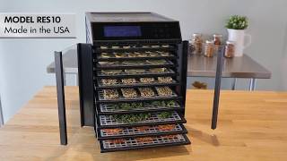 Excalibur RES10 10tray Dehydrator [upl. by Norihs776]