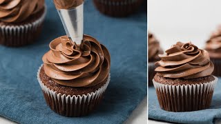 Perfect Chocolate Swiss Meringue Buttercream [upl. by Tamar]